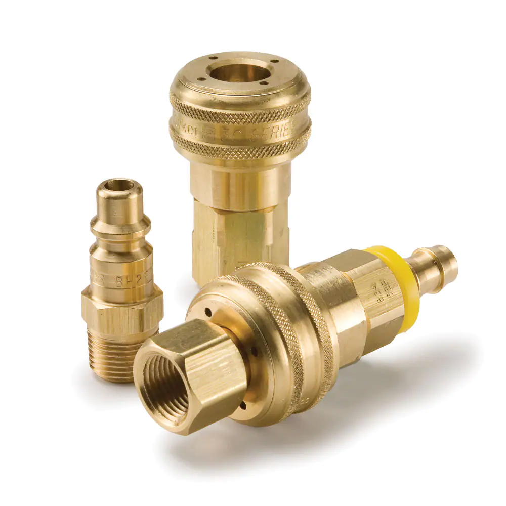 Parker30系列快換陰接頭 - 快速連接空氣軟管以及工具的快換接頭，用于氣動(dòng)，空氣應(yīng)用，工業(yè)互換型