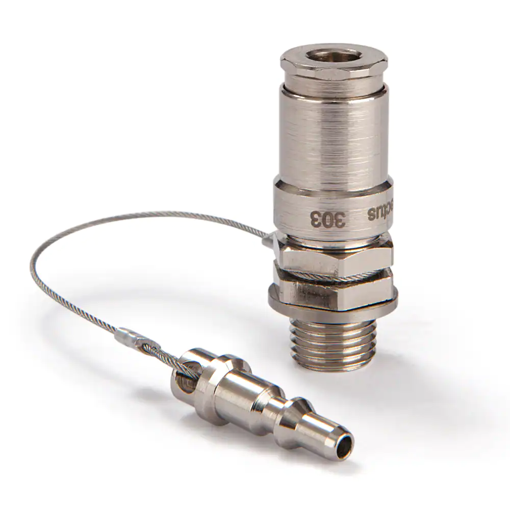 派克303系列快換接頭，符合ISO 6150 C 外形設(shè)計(jì)，用于鐵路應(yīng)用