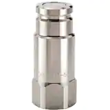 派克FS 系列快換陽(yáng)接頭 - 使用化學(xué)兼容性強(qiáng)的316 不銹鋼材料，無(wú)溢流型，承壓可達(dá)2000psi